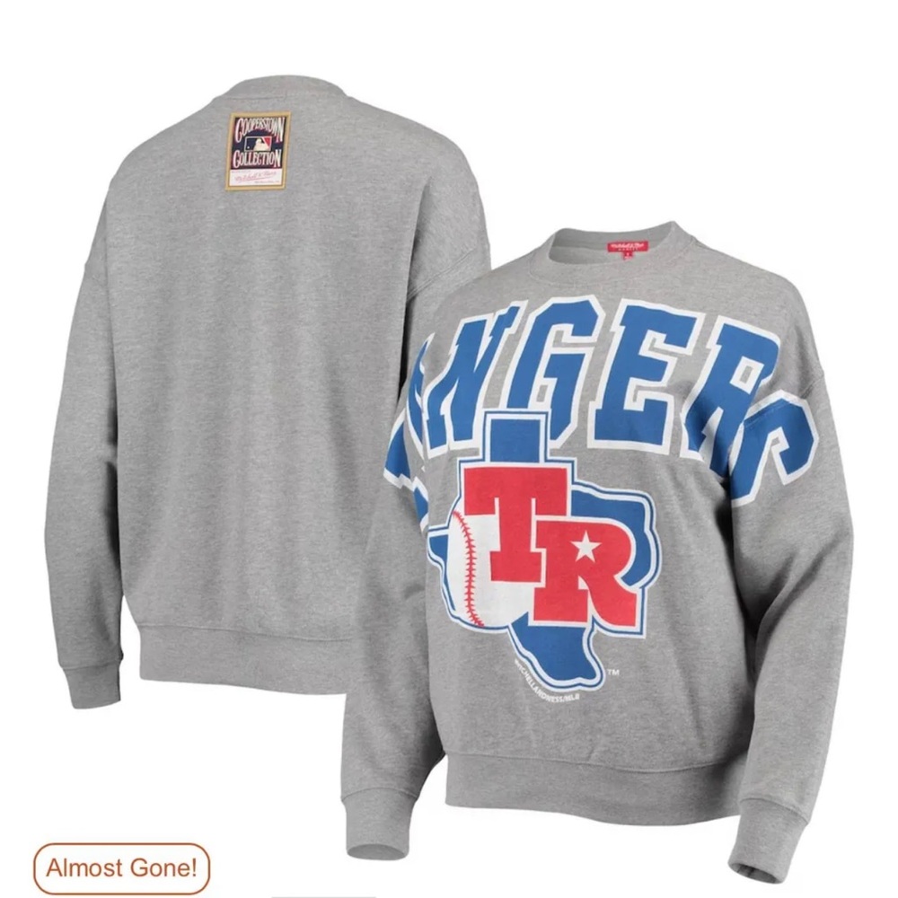 Mitchell & Ness rangers sweatshirt